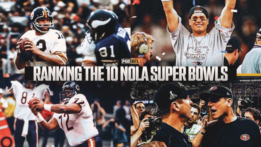 Ranking the 10 New Orleans Super Bowls: Bradshaw to Blackout Bowl to Brady