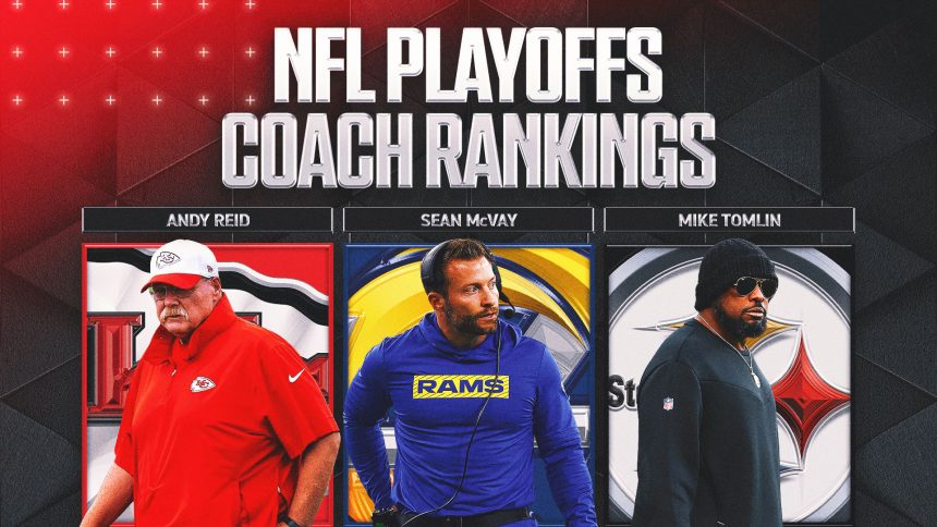 Ranking the 14 head coaches in the NFL's powerhouse playoff field