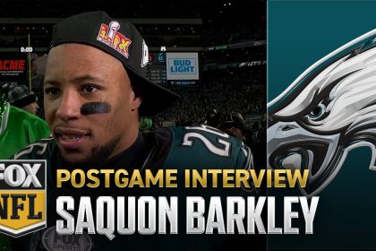 Saquon Barkley: "That's how you get to a Super Bowl," after Eagles win NFC Championship | NFL on FOX