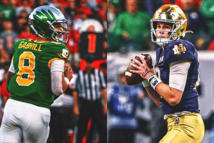 Senior Bowl QBs Dillon Gabriel, Riley Leonard look to restore 'Brady phenomenon'