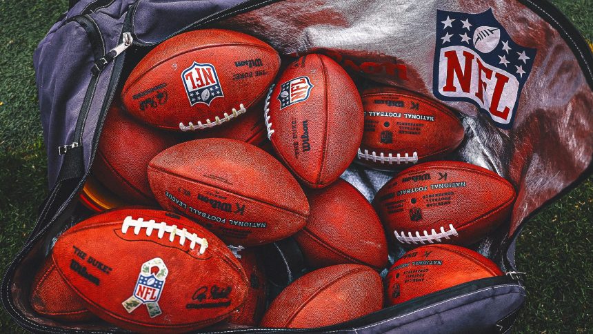 Super Bowl footballs are ready to go within hours of the matchup being set