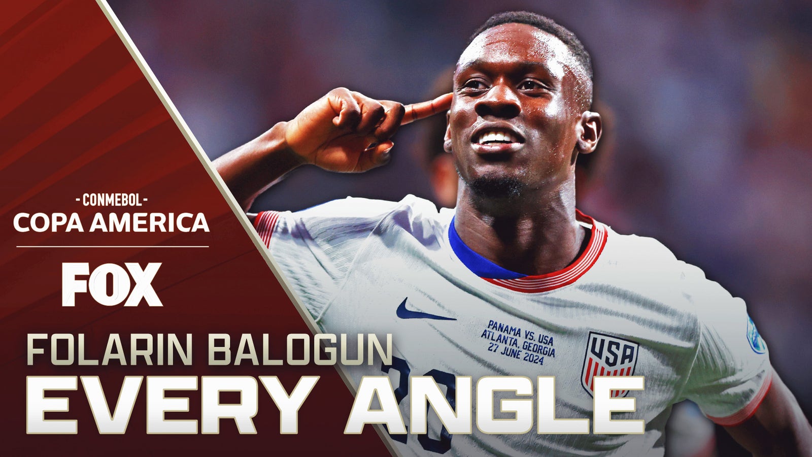 USMNT's Folarin Balogun rips a WORLD CLASS goal vs. Panama | Every Angle