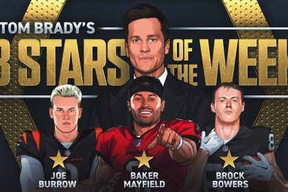 Tom Brady's 3 Stars of Week 17, including Buccaneers' Baker Mayfield