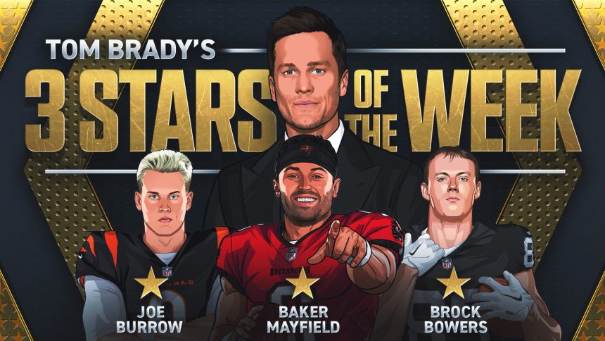 Tom Brady's 3 Stars of Week 17, including Buccaneers' Baker Mayfield