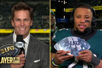 Tom Brady's LFG Player of the Game: Eagles’ Saquon Barkley in NFC Championship | DIGITAL EXCLUSIVE