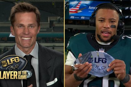 Tom Brady's LFG Player of the Game: Eagles’ Saquon Barkley | Wild Card Round DIGITAL EXCLUSIVE