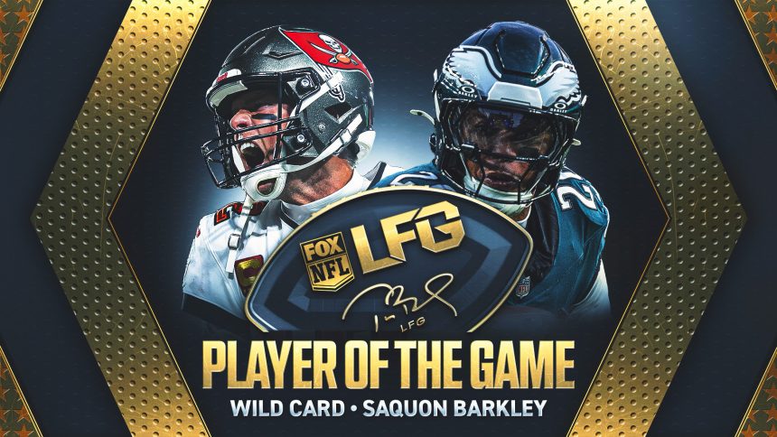 Tom Brady's LFG Player of the Game for Wild Card Weekend: Eagles RB Saquon Barkley