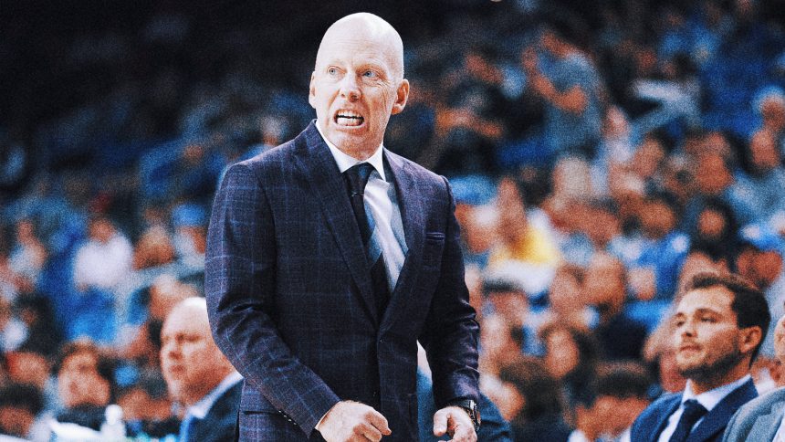 UCLA coach Mick Cronin ejected as No. 22 Bruins fall to Maryland 79-61