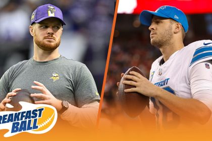 Vikings vs. Lions: Who wins this historic game? | Breakfast Ball