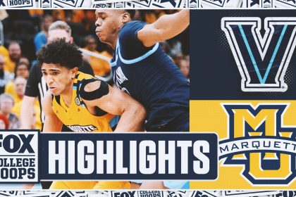 Villanova Wildcats vs. No. 10 Marquette Golden Eagles Highlights | FOX College Hoops