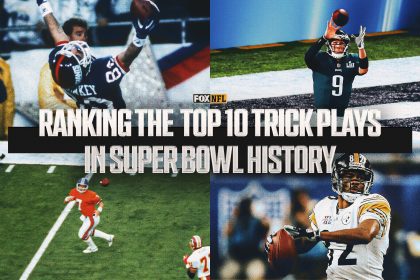 Where does Philly Special rank among top 10 trick plays in Super Bowl history?