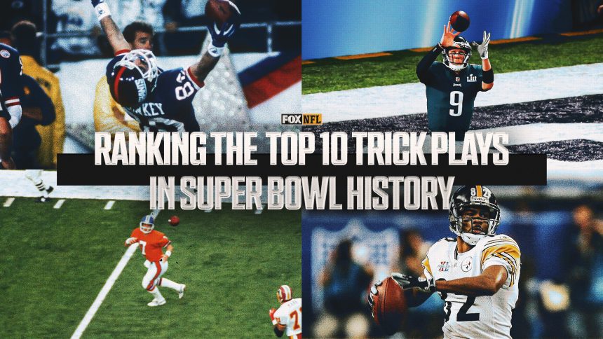 Where does Philly Special rank among top 10 trick plays in Super Bowl history?