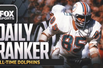 Who are the 10 best Dolphins players of all time?