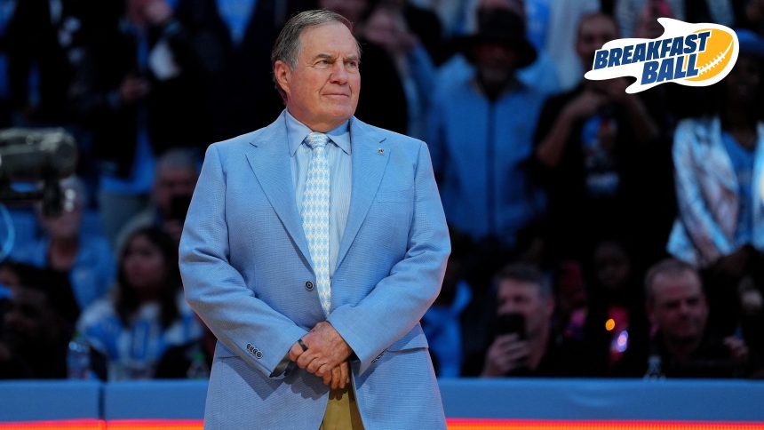 Will Bill Belichick leave UNC to coach the Raiders? | Breakfast Ball