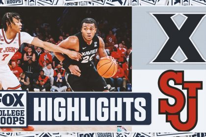 Xavier Musketeers vs. No. 20 St. John's Red Storm Highlights | FOX College Hoops