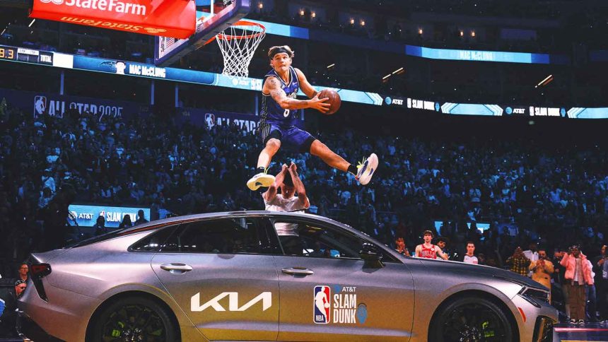 2025 NBA All-Star highlights: McClung goes perfect to 3-peat as Dunk Contest champ