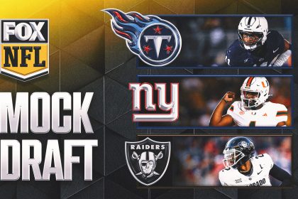 2025 NFL mock draft 2.0: No QB for Titans? Ward to Giants, Shedeur to Raiders