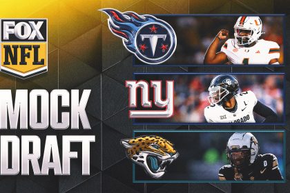 2025 NFL mock draft: Cam Ward to Titans, Travis Hunter falls out of top four