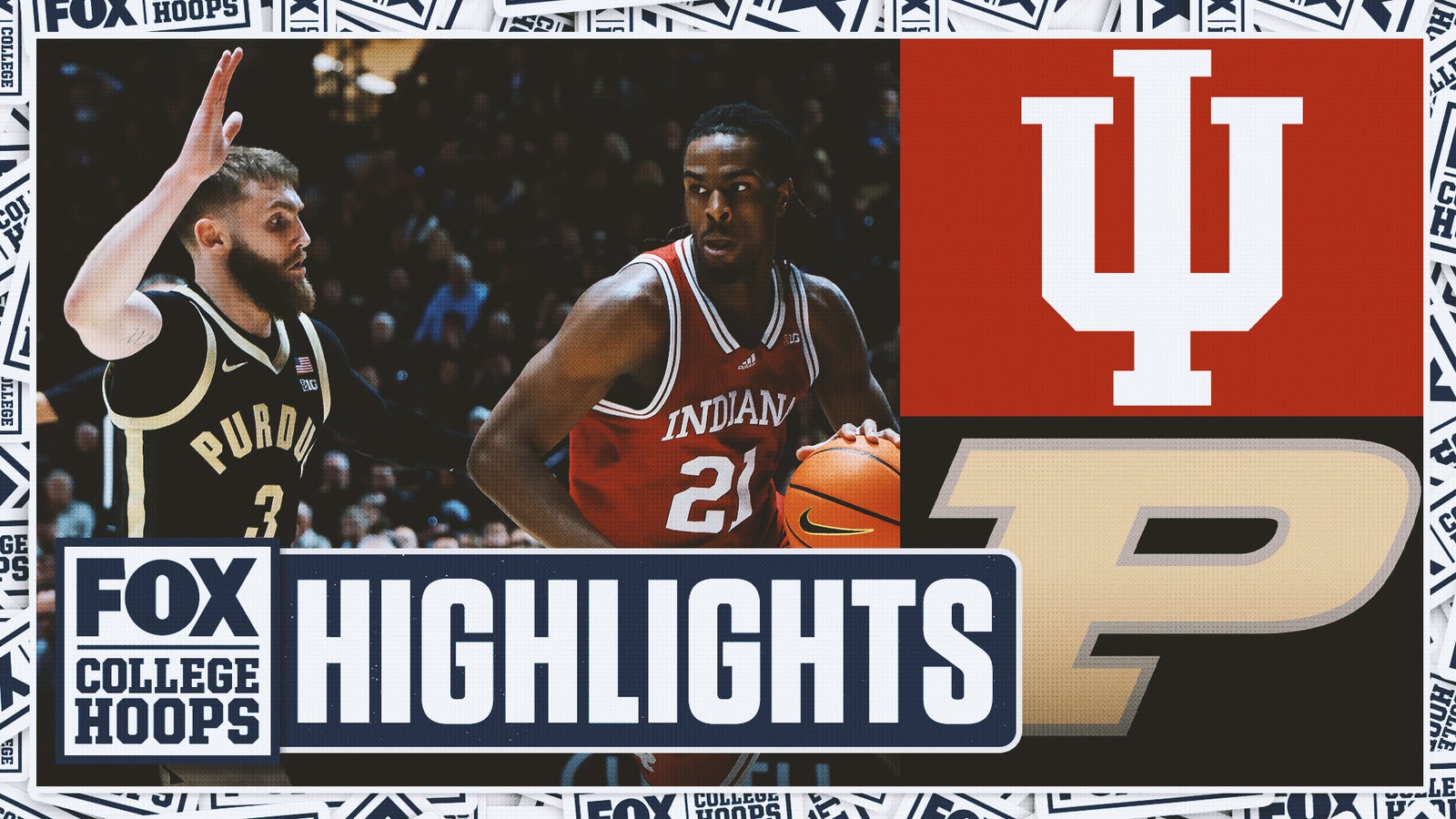 Indiana Hoosiers vs. No. 10 Purdue Boilermakers Highlights | FOX College Hoops