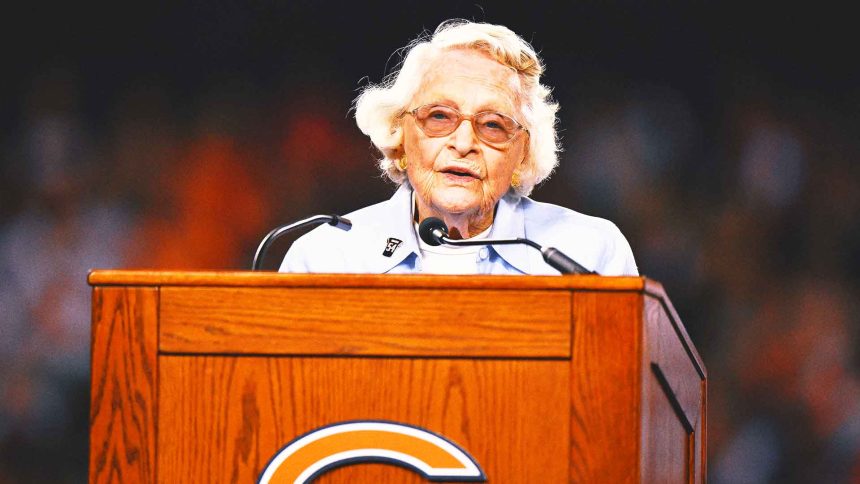 Chicago Bears owner Virginia McCaskey, the daughter of George Halas, dies at 102