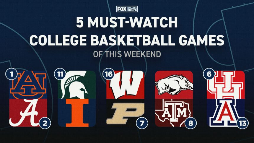 College basketball weekend preview: Top five matchups to watch Saturday