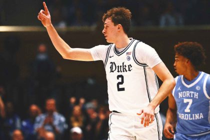 Cooper Flagg stars in rivalry debut vs. UNC as No. 2 Duke rolls to 87-70 win