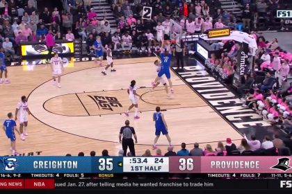 Creighton's Ryan Kalkbrenner throws down go-ahead alley-oop jam against Providence