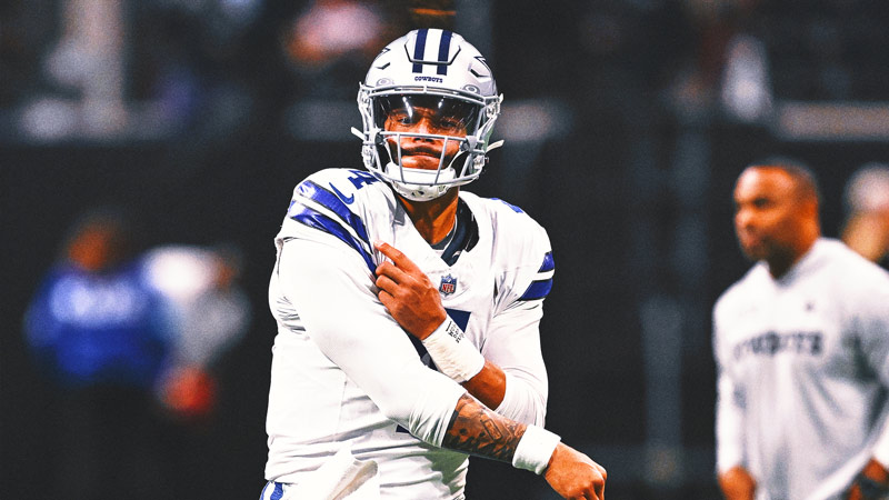 Dak Prescott says Cowboys can compete with Eagles; Michael Irvin responds