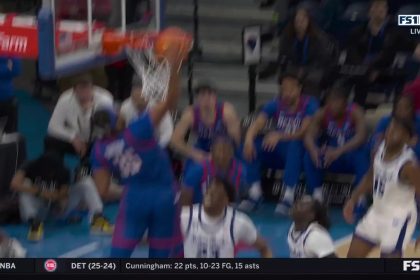 DePaul's NJ Benson throws down one-handed alley-oop dunk to extend lead against Seton Hall