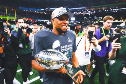 Eagles' Saquon Barkley says many Giants were 'super happy' he won Super Bowl