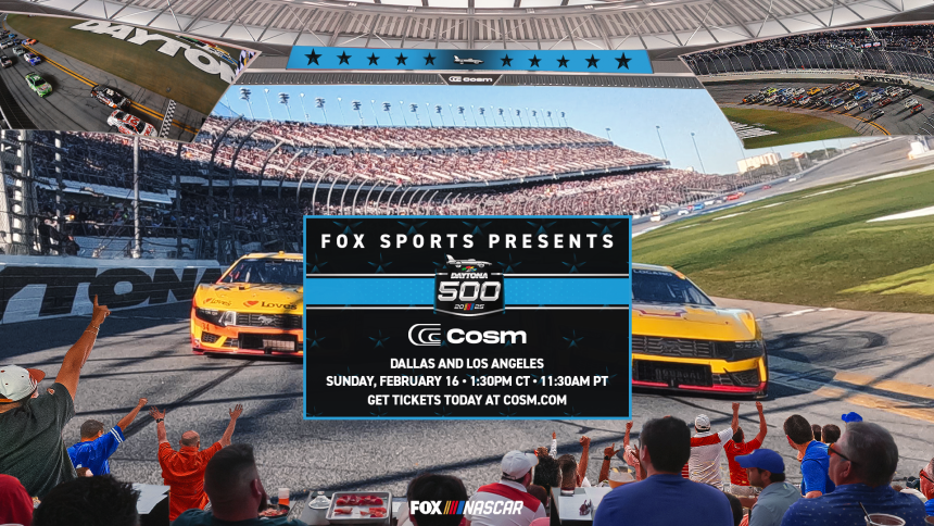 FOX Sports presents Daytona 500 at Cosm: Ticket details & information