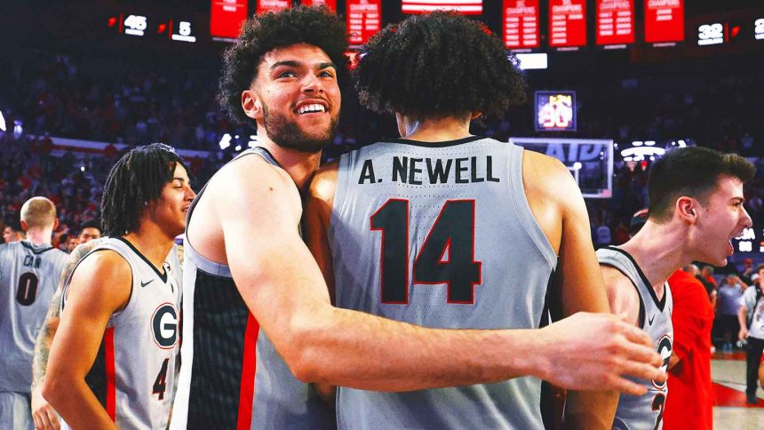 Georgia boosts NCAA Tournament hopes with 88-83 upset win over No. 3 Florida