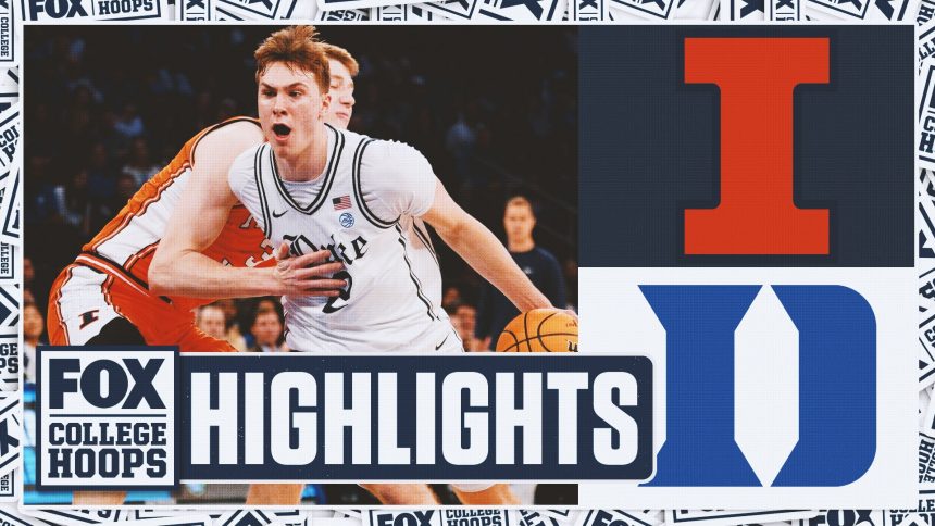 Illinois Fighting Illini vs. No. 3 Duke Blue Devils | FOX College Hoops