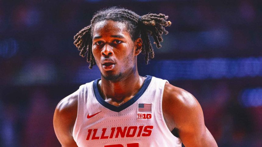 Illinois freshman F Morez Johnson Jr. out indefinitely with a broken wrist