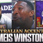 Jameis Winston attempts Australian accent when interviewing Jordan Mailata | SB LIX Opening Night