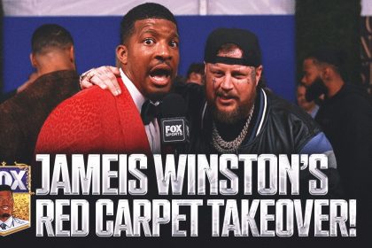 Jameis Winston's red carpet TAKEOVER at the 2025 NFL Honors | Super Bowl LIX on FOX