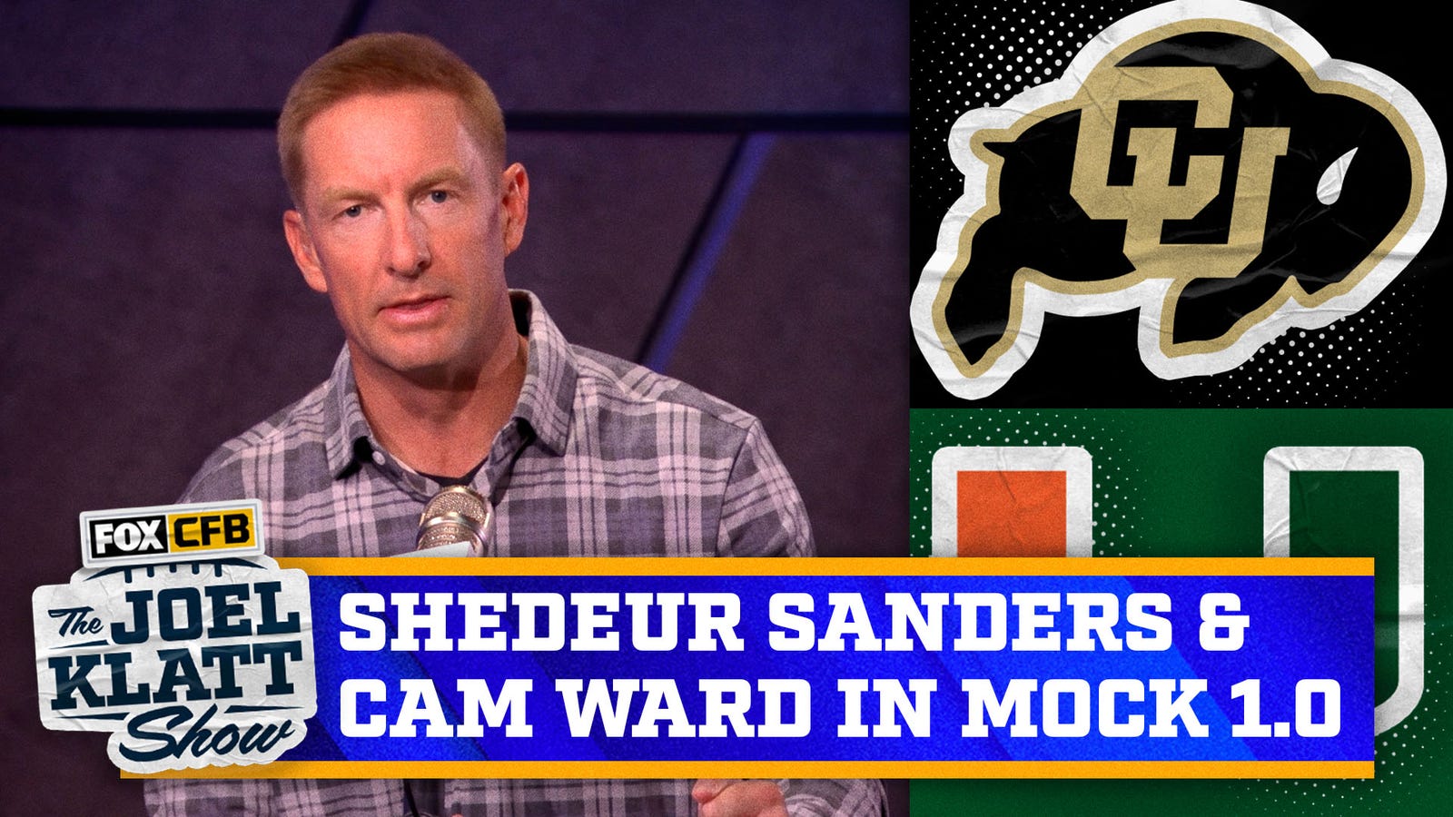 Shedeur Sanders, Cam Ward & Travis Hunter in Joel Klatt's NFL Mock Draft 1.0