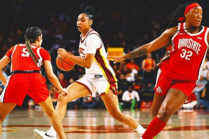 JuJu Watkins goes cold, but No. 7 USC still handles No. 8 Ohio State 84-63