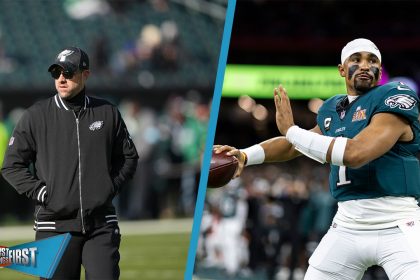 Kevin Patullo named Philadelphia Eagles OC—Can he unlock Jalen Hurts' full potential? | First Things First