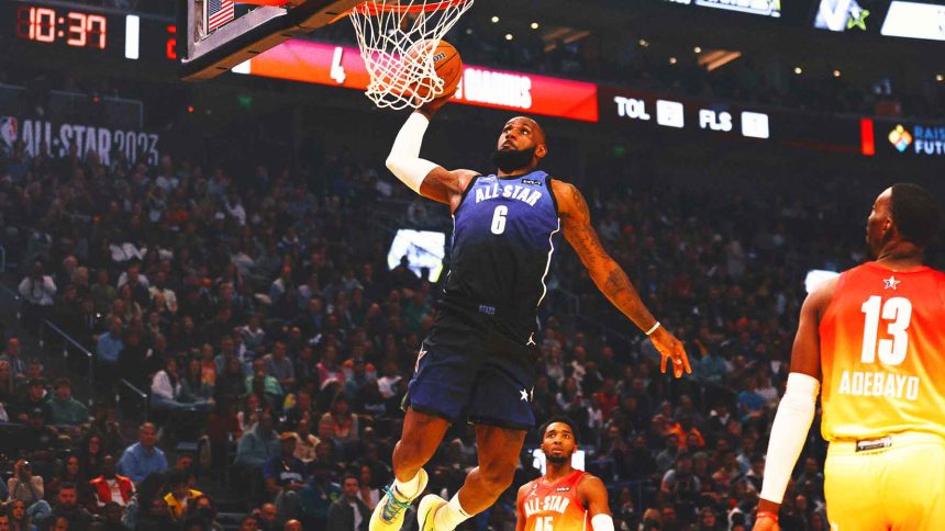 LeBron James goes No. 1 again … in the 2025 NBA All-Star draft