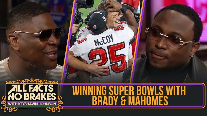 LeSean McCoy on winning Super Bowls with Tom Brady & Patrick Mahomes, celebrating w/ avocado shots