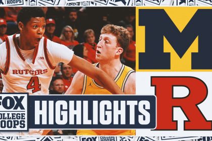 Michigan Wolverines vs. Rutgers Scarlet Knights Highlights | FOX College Hoops