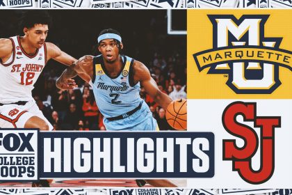 No. 11 Marquette Golden Eagles vs. No. 12 St. John's Red Storm Highlights | Fox College Hoops