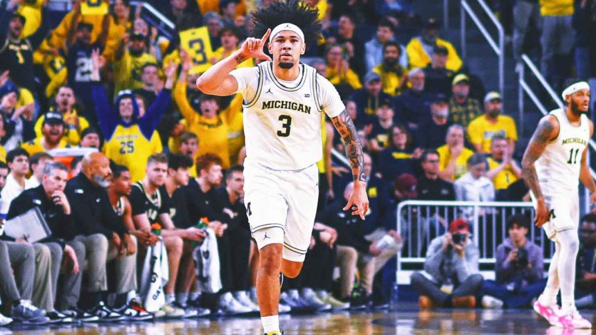 No. 20 Michigan comes back to beat No. 7 Purdue 75-73 in key Big Ten matchup