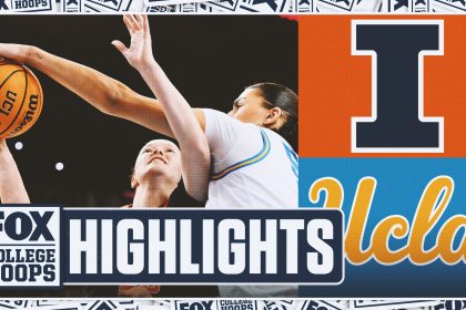 No. 25 Illinois Fighting Illini vs. No. 3 UCLA Bruins Highlights | FOX College Hoops