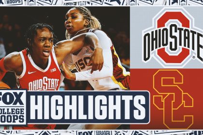 No. 8 Ohio State Buckeyes vs. Juju Watkins, No. 9 USC Trojans Highlights | FOX College Hoops