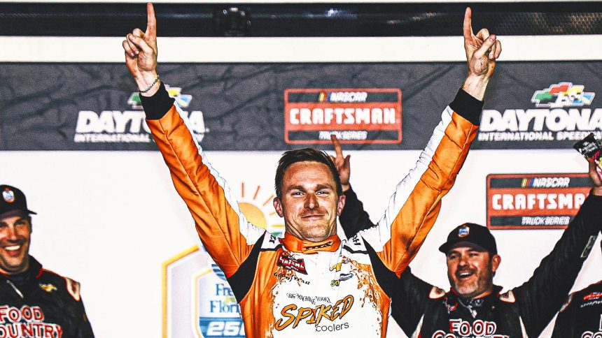Parker Kligerman appealing disqualification for too-low truck at Daytona