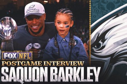 Saquon Barkley celebrates his birthday and first Super Bowl: 'I'm living the dream' | NFL on FOX