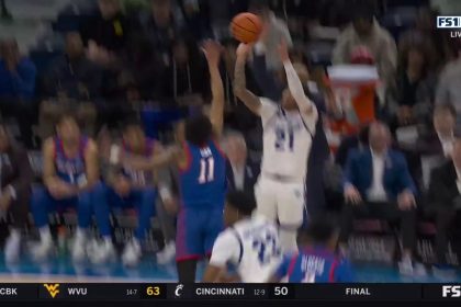 Seton Hall's Isaiah Coleman sinks and-one 3-pointer to trim deficit against DePaul