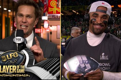 Tom Brady's LFG Player of the Game: Eagles' Jalen Hurts | Super Bowl LIX on FOX